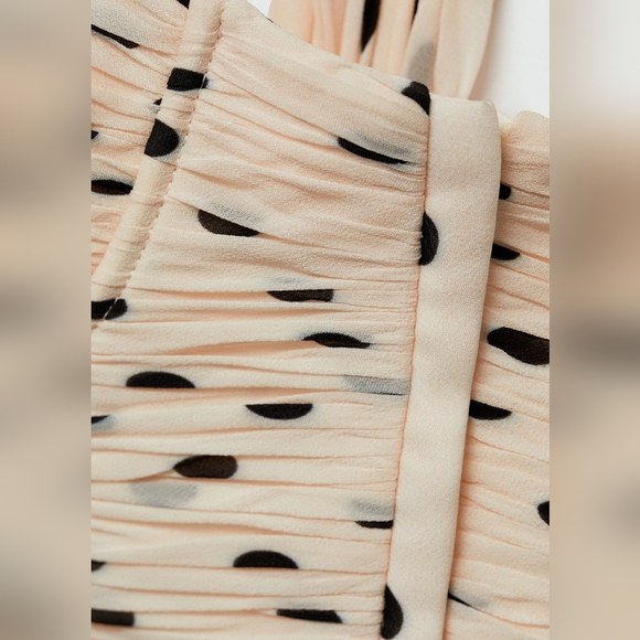 Mango Draped top with corset neckline - Picture 7 of 7